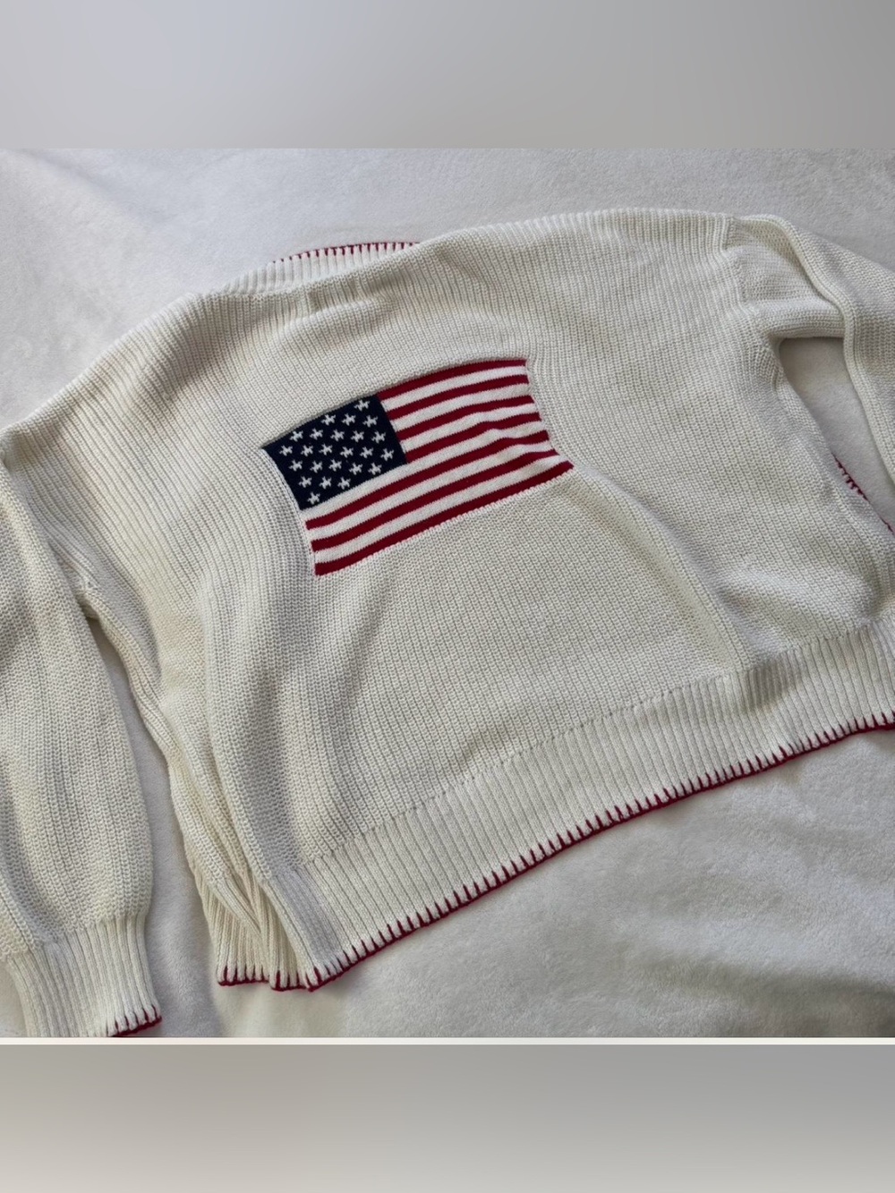 Hollister USA Cardigan SZ Large